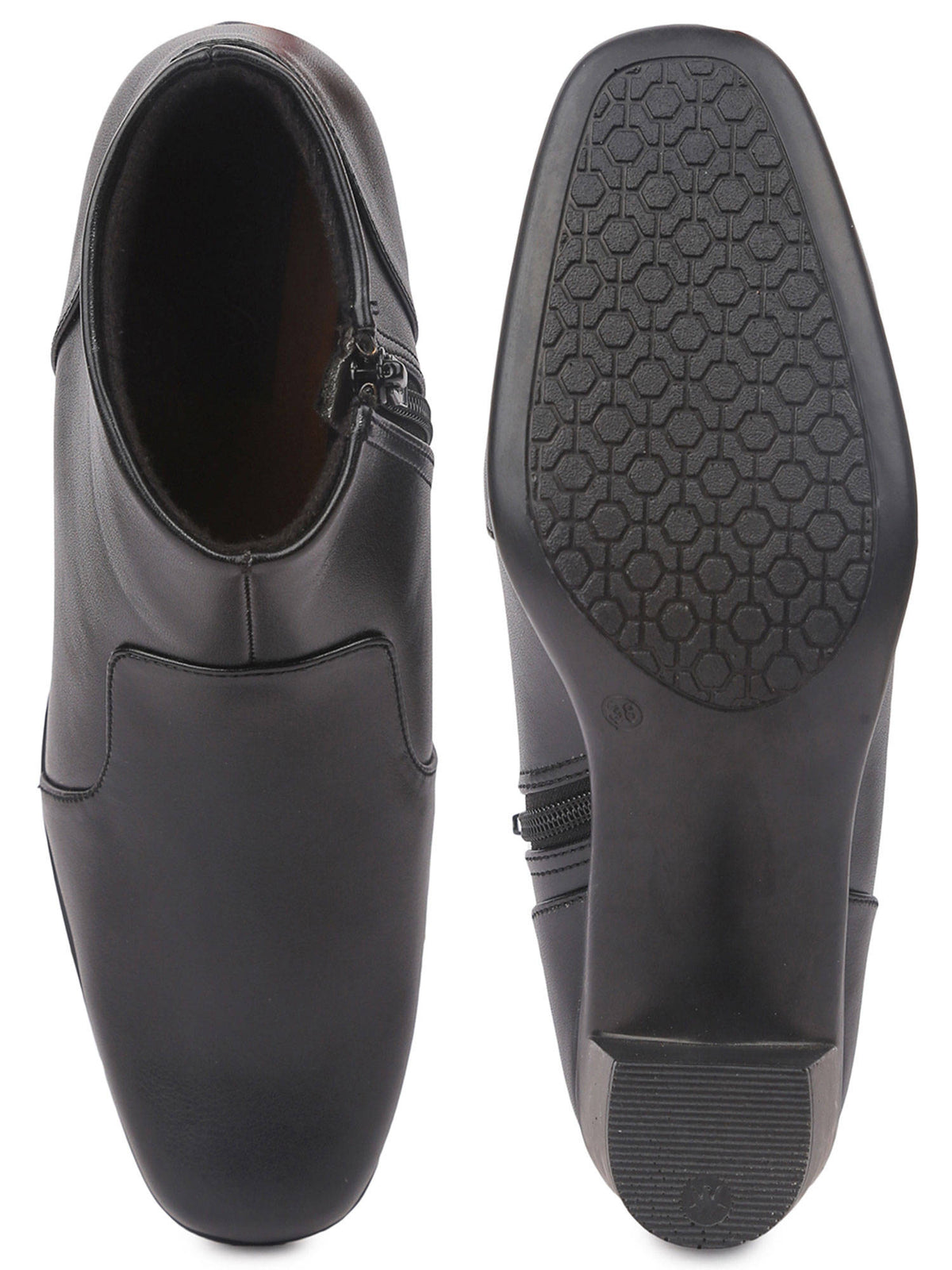 Solid Brown Casual Boots | BT61 - view 9
