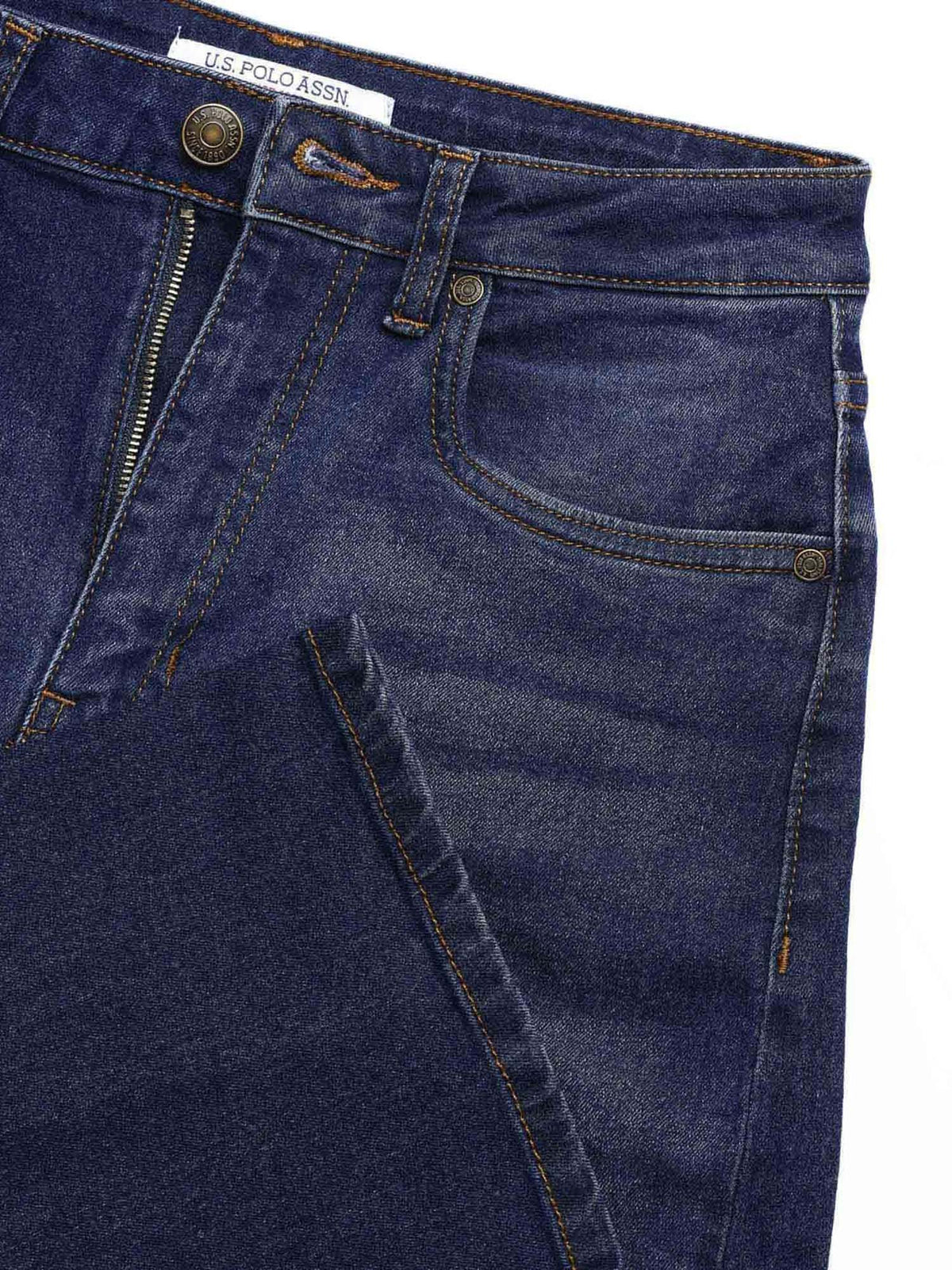Blue High Rise Baggy Fit Jeans | BG78 - view 2