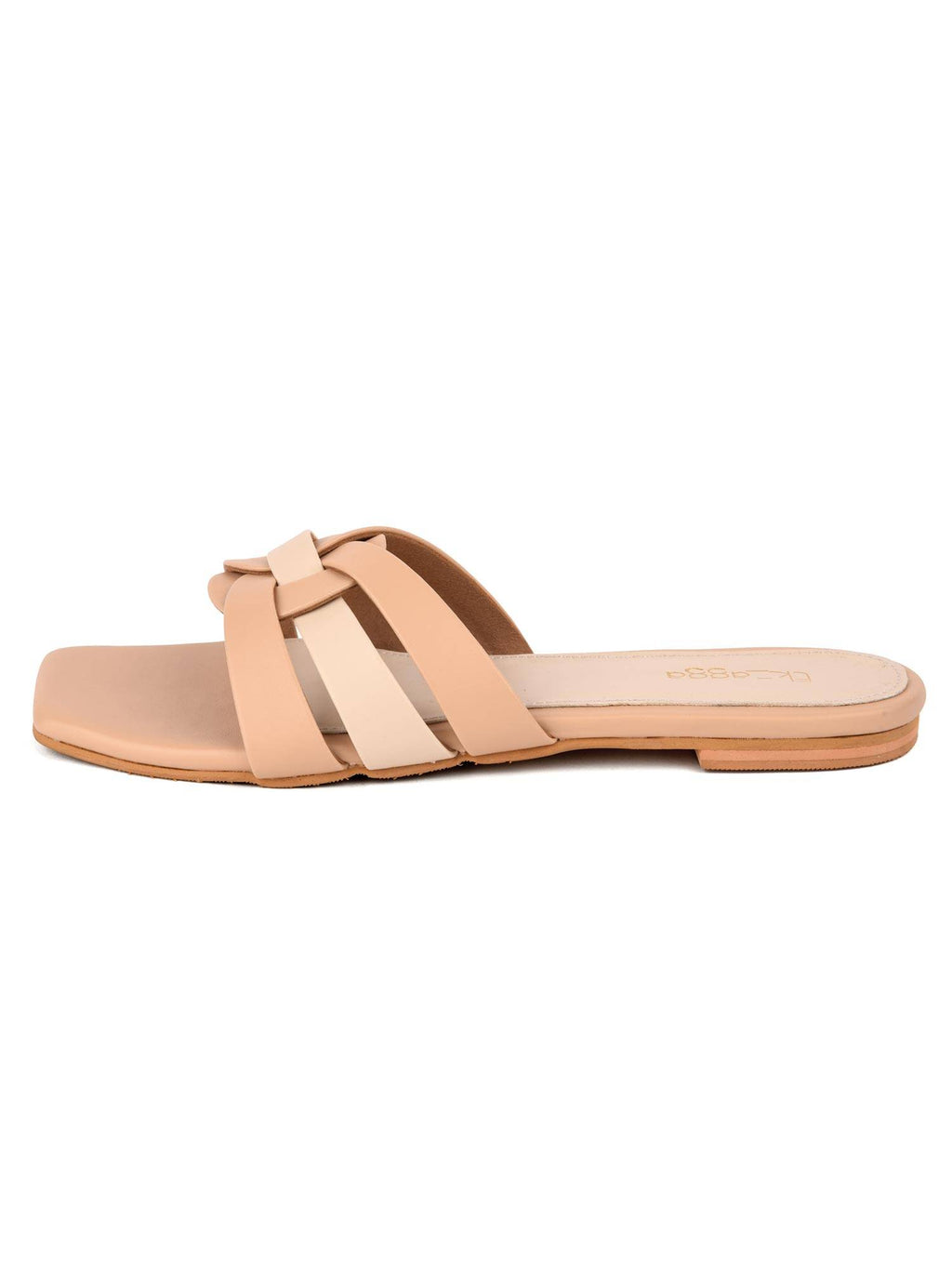 Solid Beige Flat | F61 - view 3