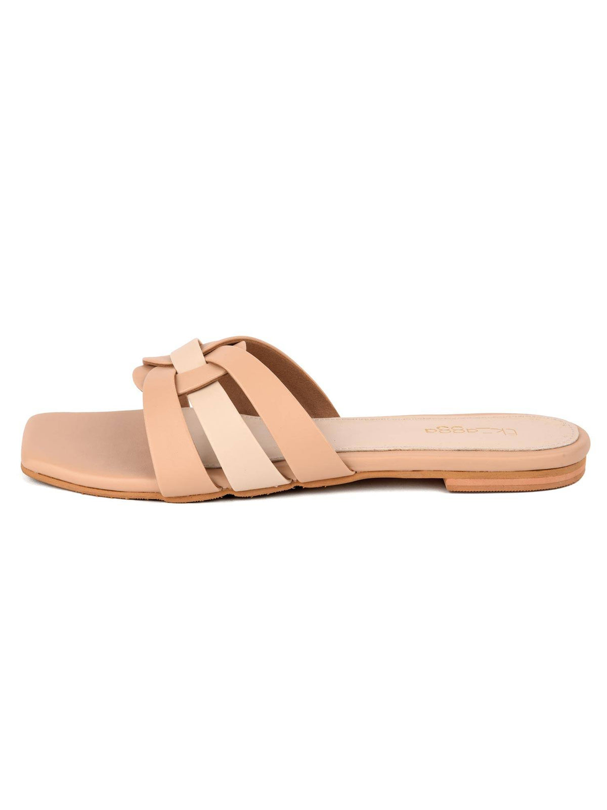 Solid Beige Flat | F61 - view 3