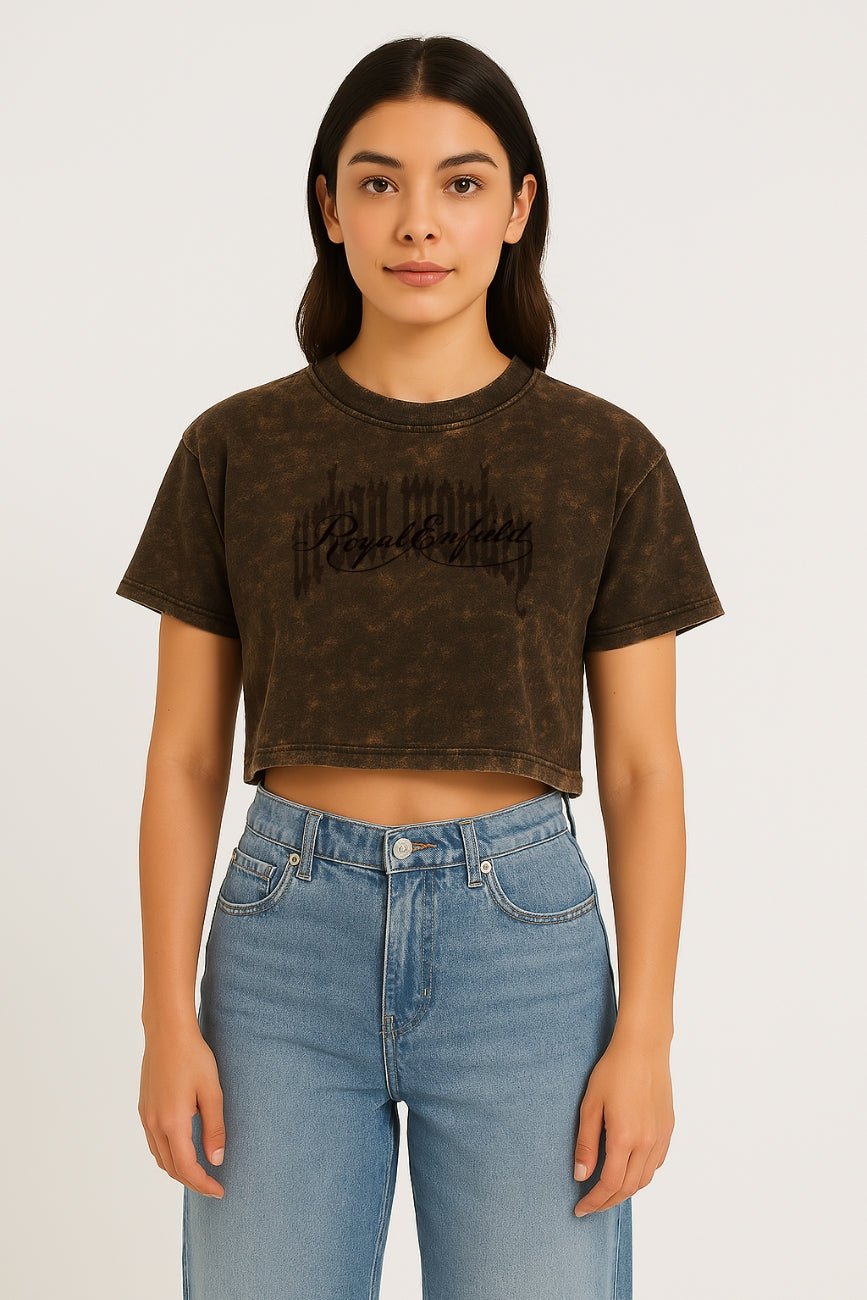 Made Like A Gun Cropped Tee 001_Royal Enfield x Urban Monkey Urban Monkey