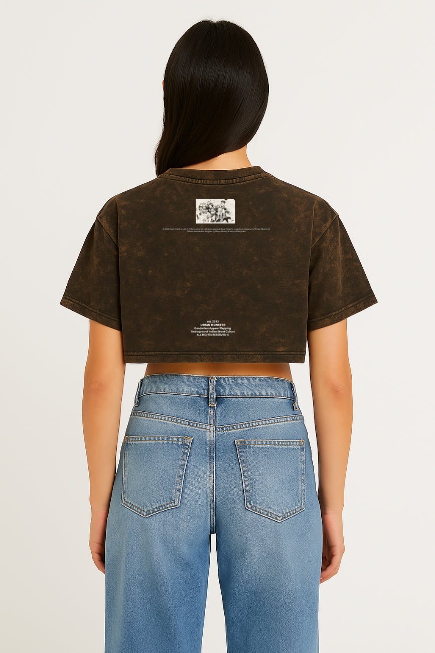 Made Like A Gun Cropped Tee 001_Royal Enfield x Urban Monkey Urban Monkey