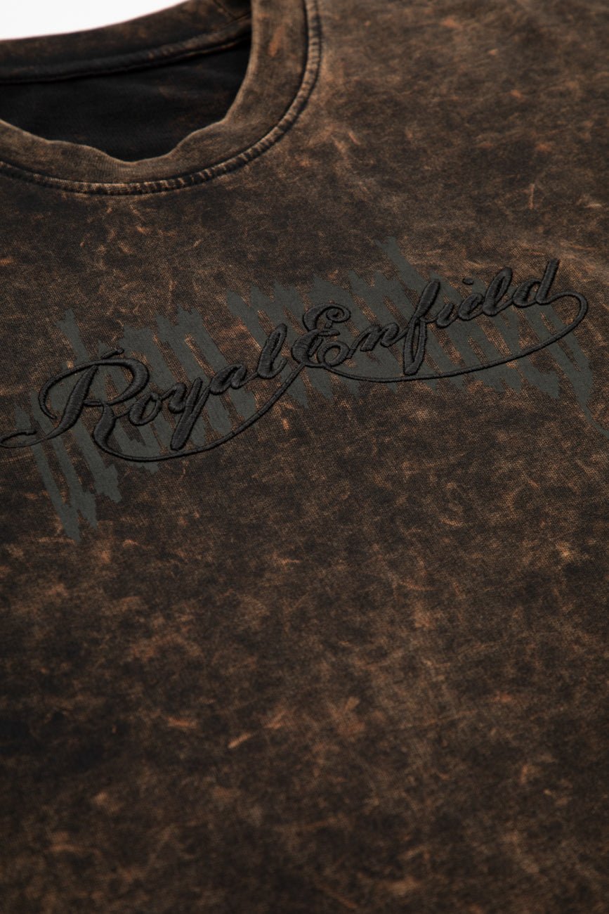 Made Like A Gun Cropped Tee 001_Royal Enfield x Urban Monkey Urban Monkey