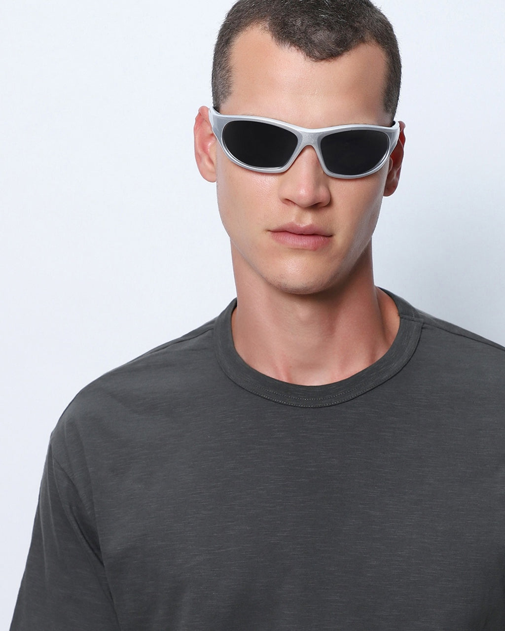 Men's Grey Oversized T-shirt