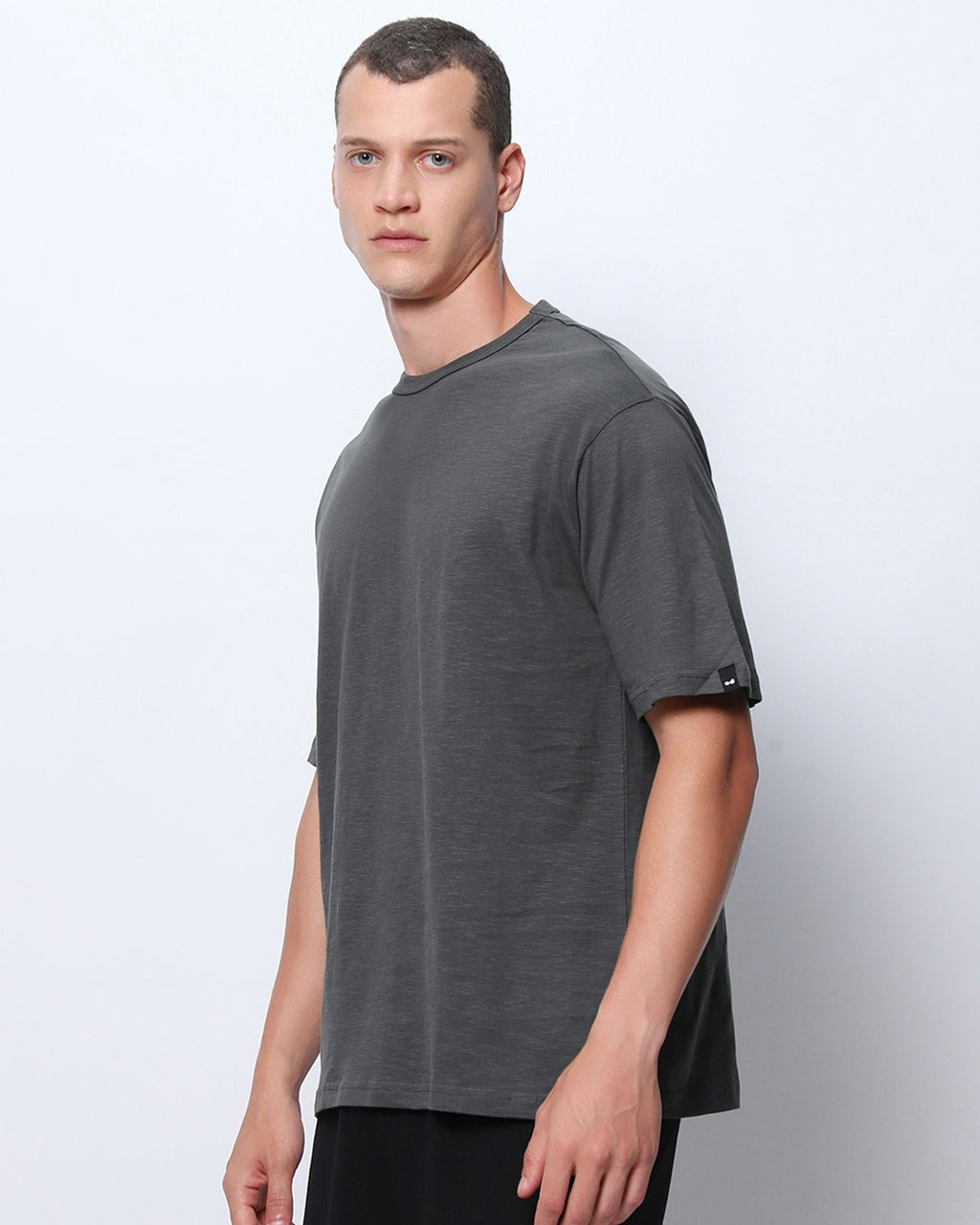 Men's Grey Oversized T-shirt