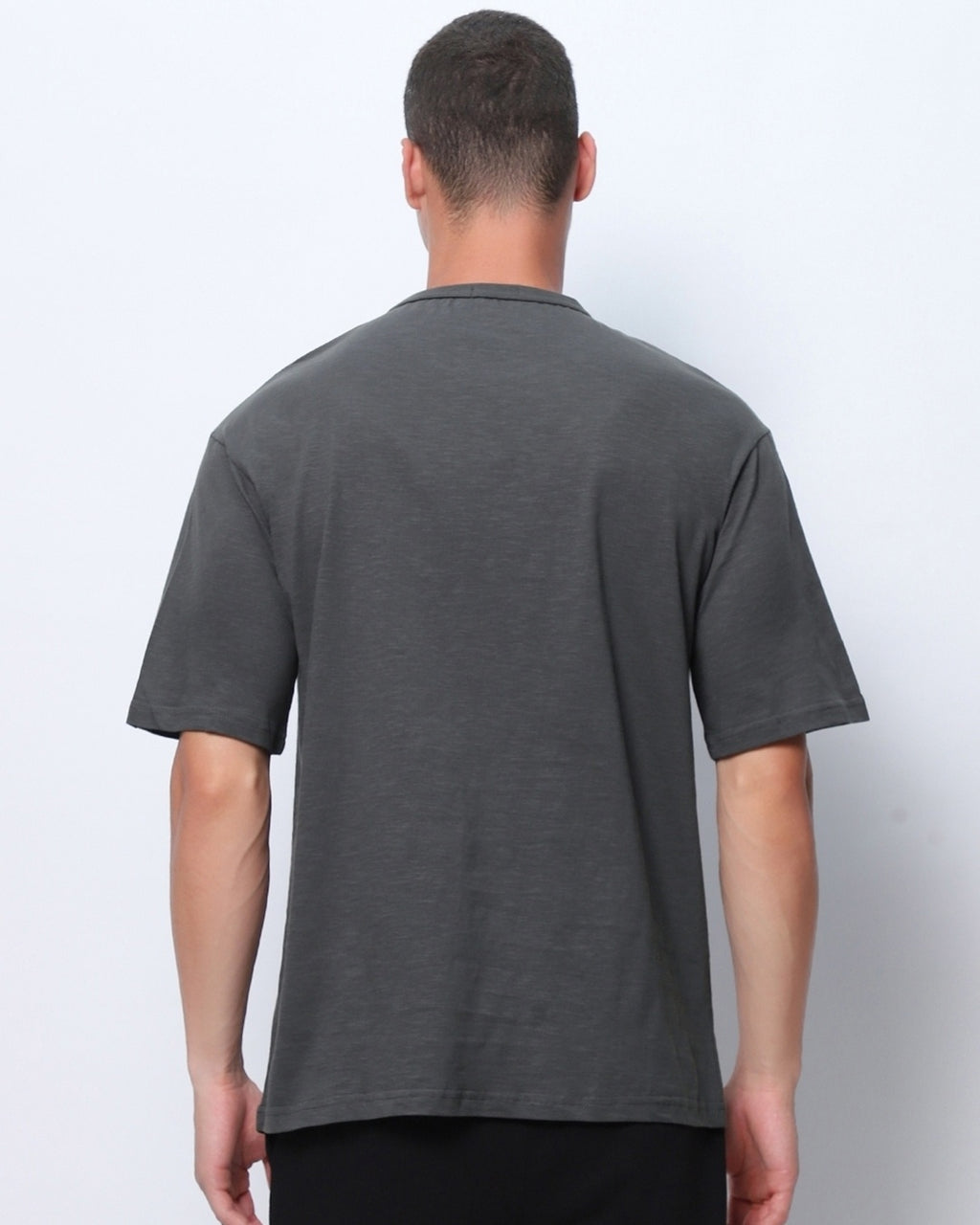 Men's Grey Oversized T-shirt