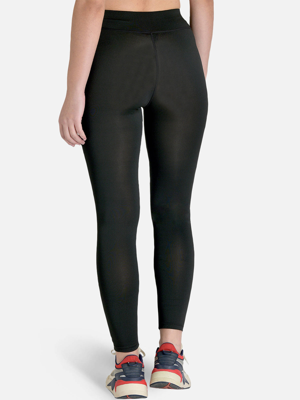 Majestic Mesh Sports Legging - Black | L90 - view 2