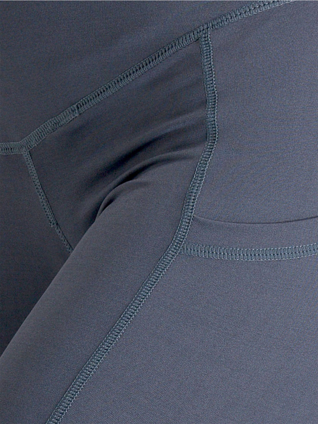 Skin Fit Pocket Sports Legging - Grey | L90 - view 5