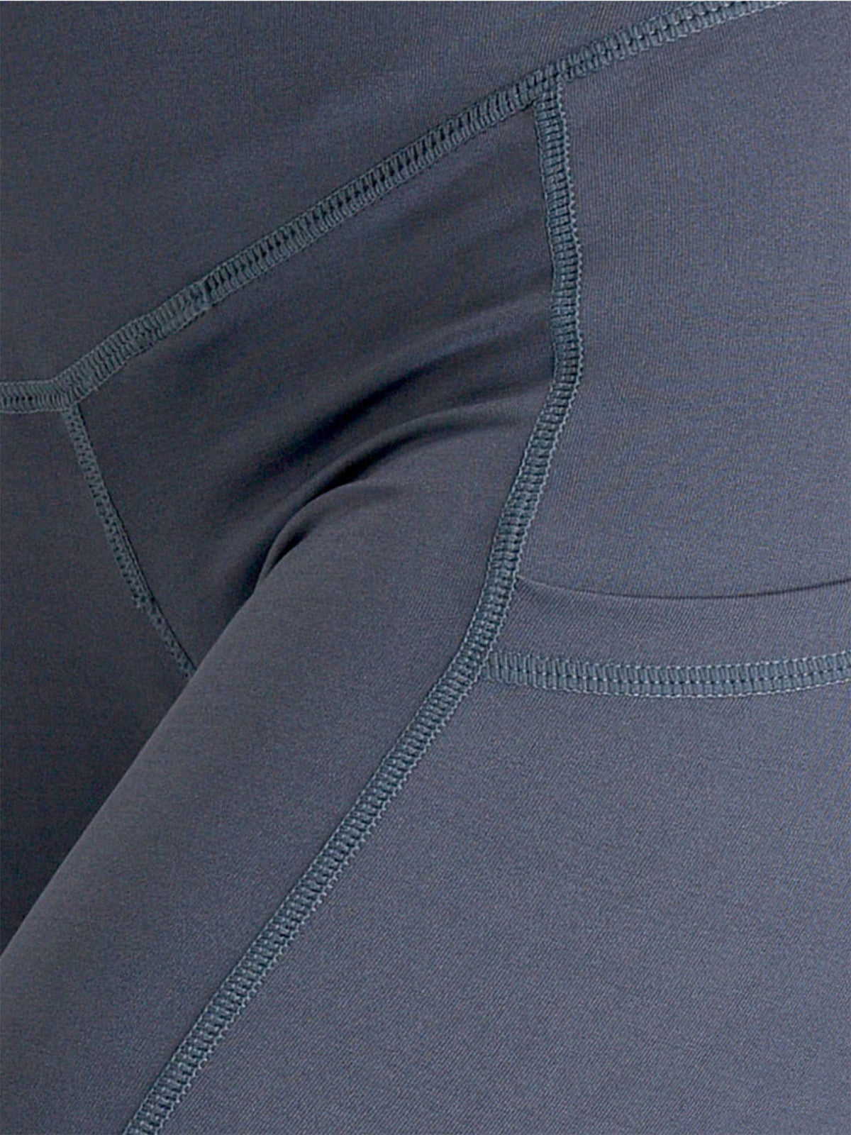 Skin Fit Pocket Sports Legging - Grey | L90 - view 5
