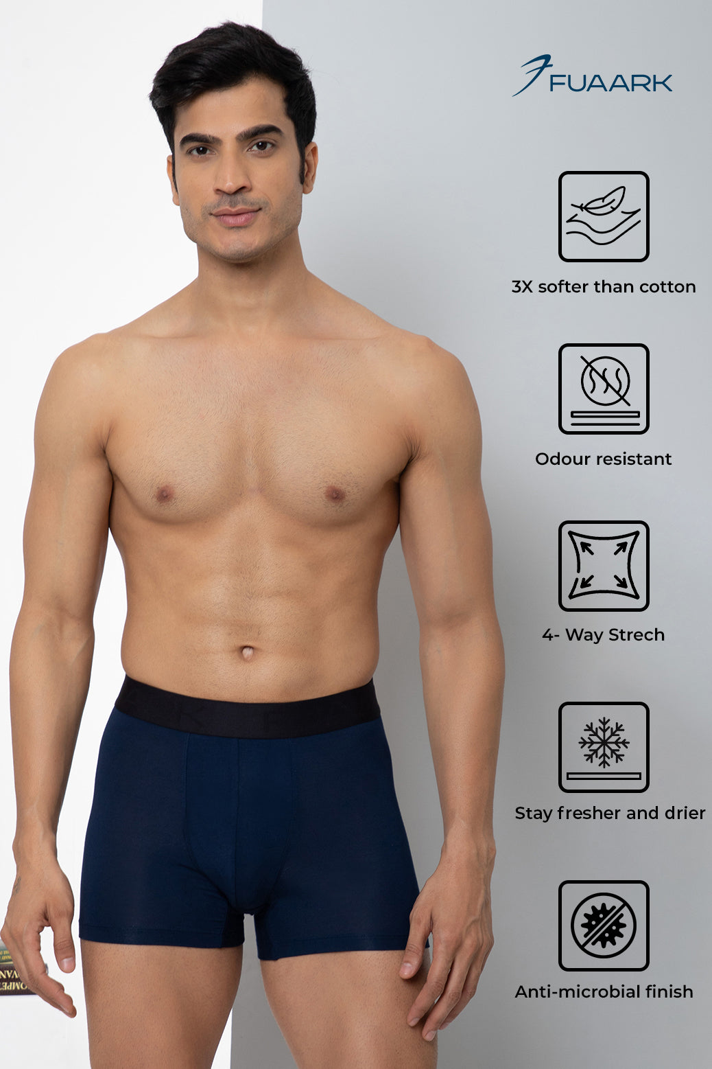 Ultra Soft Modal Trunks Classic Navy