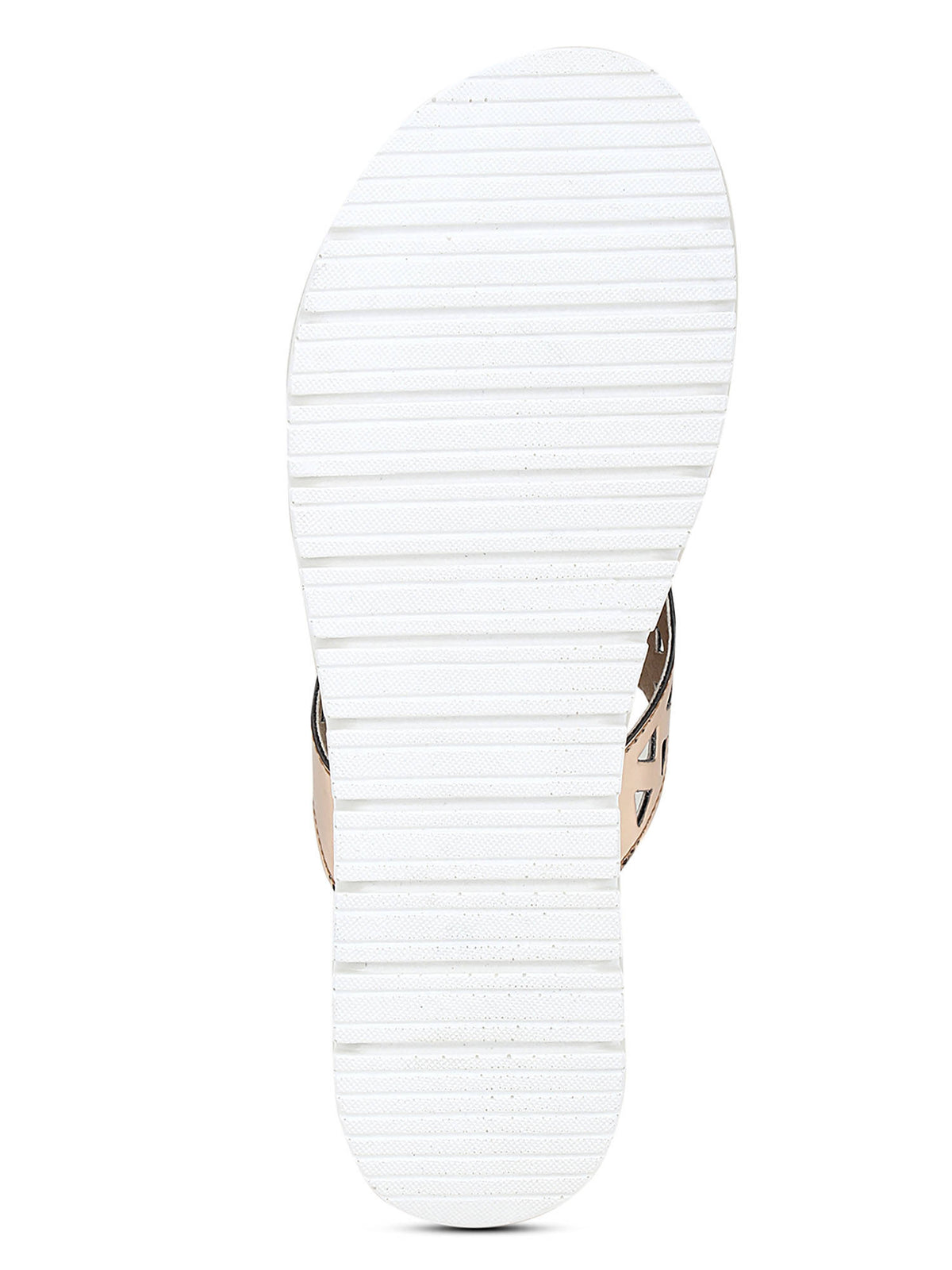 Patterned Rose Gold Wedges | H78 - view 4