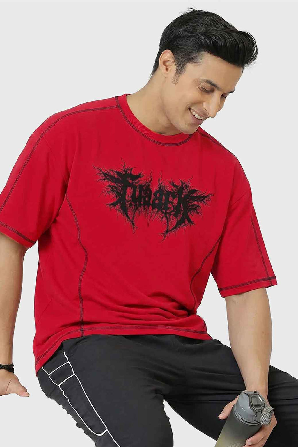 Primal Code Oversized T-shirt Red