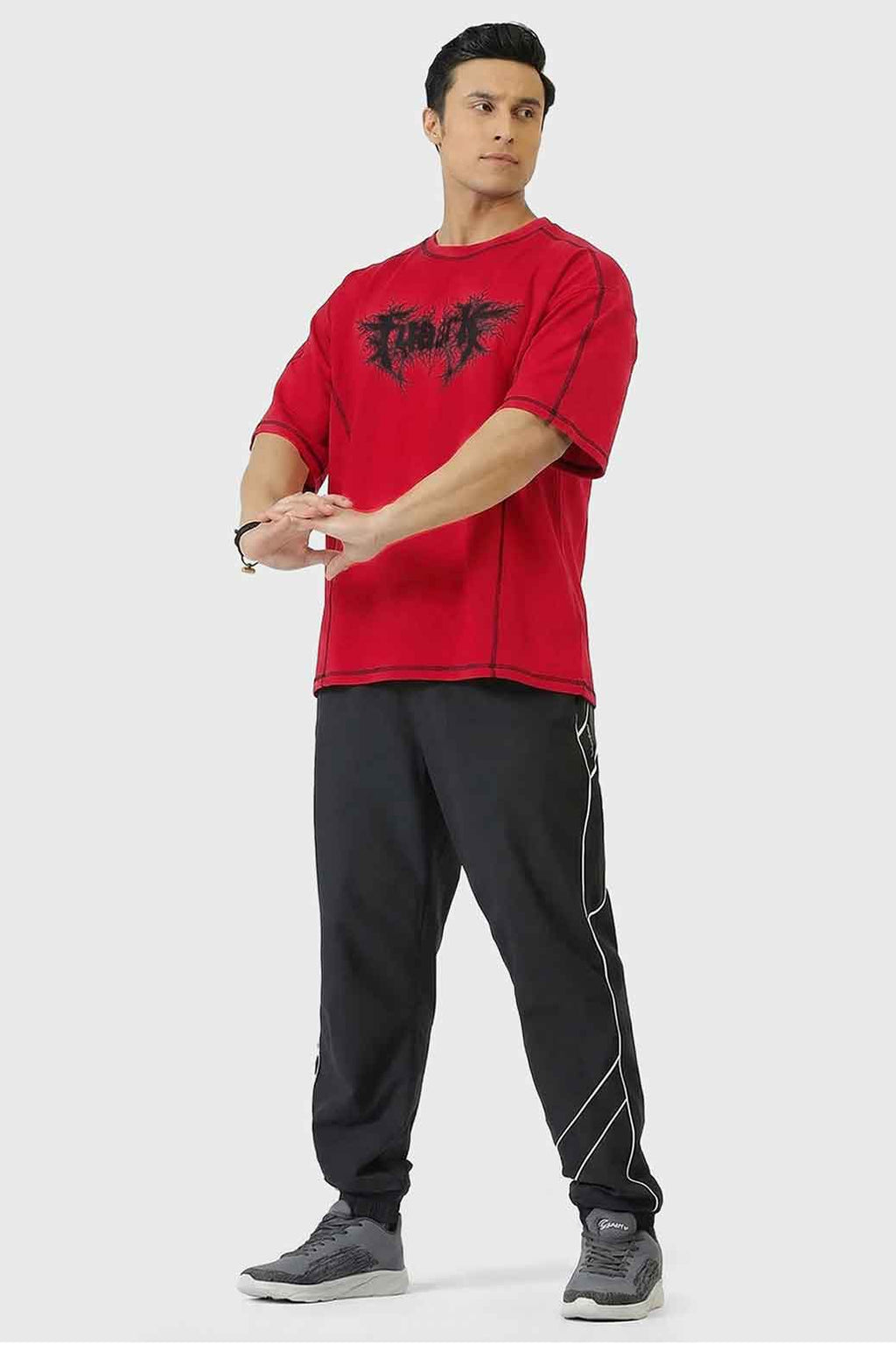 Primal Code Oversized T-shirt Red