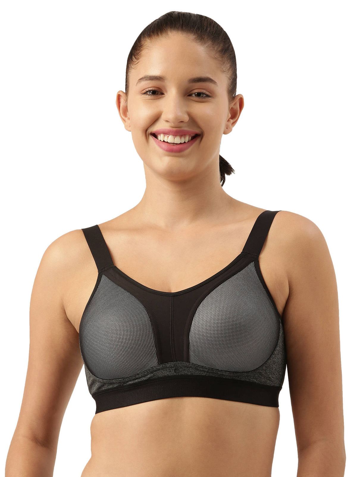 Y-panel Agion Scent Protect Padded Wirefree Full Coverage Sports Bra | sb09 - view 6