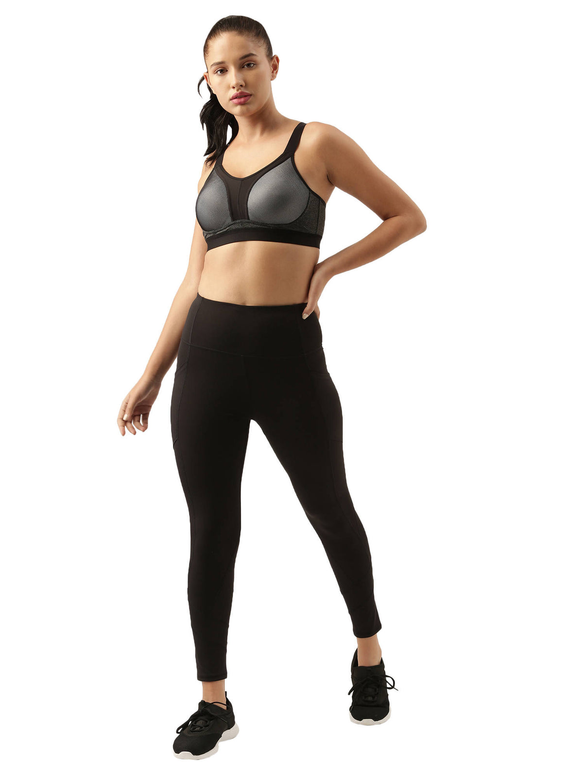 Y-panel Agion Scent Protect Padded Wirefree Full Coverage Sports Bra | sb09 - view 9