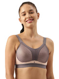 Y-panel Agion Scent Protect Padded Wirefree Full Coverage Sports Bra | sb09 - view 1