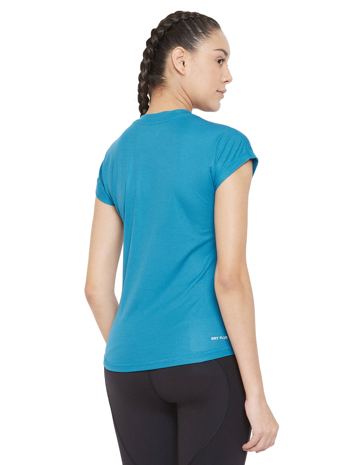 Blue Short-Sleeve Lightweight Quick Dry Running Fitness Sports T-Shirts | TT89 - view 5