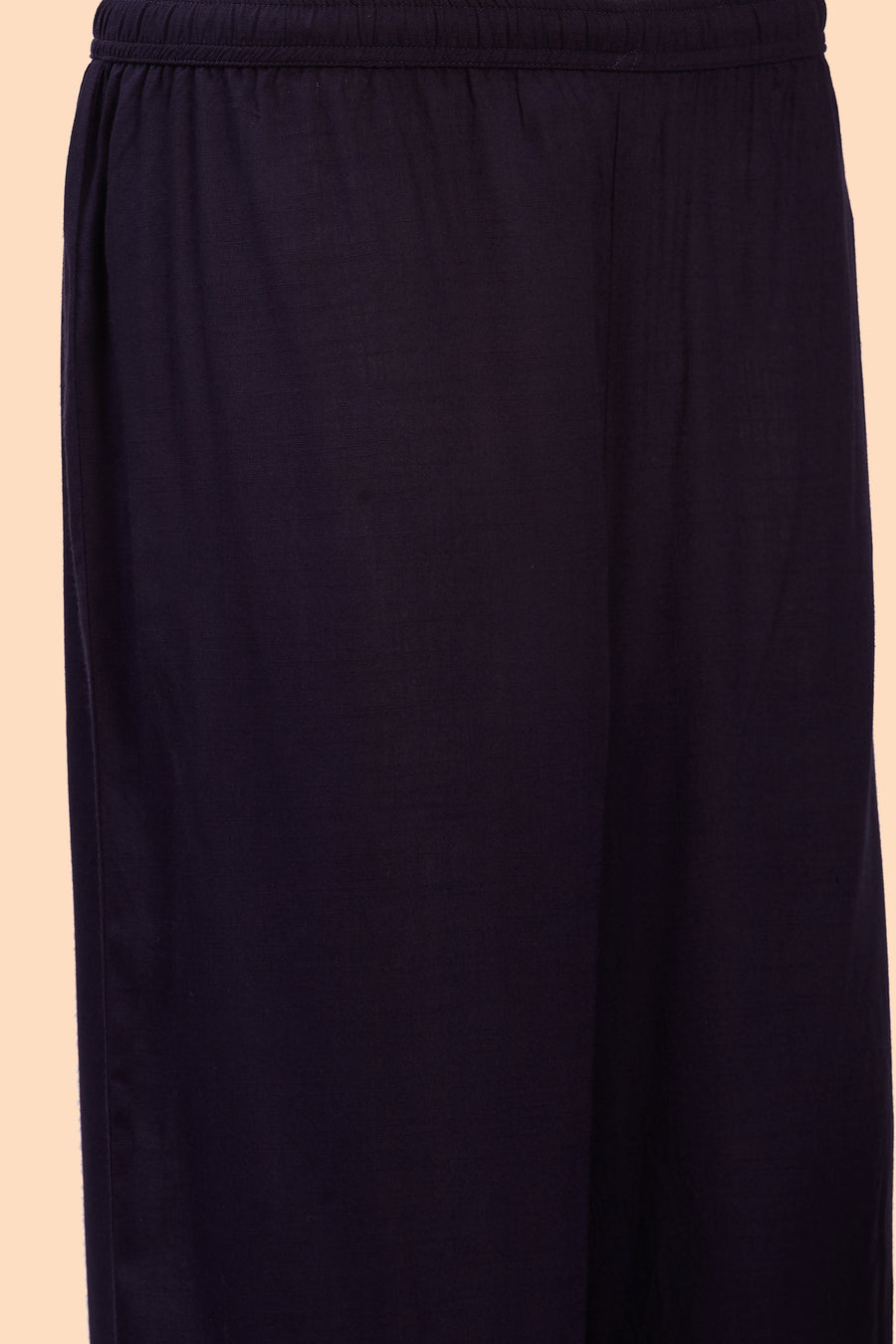 Blue Viscose Silk Printed Straight Kurta Set KS60