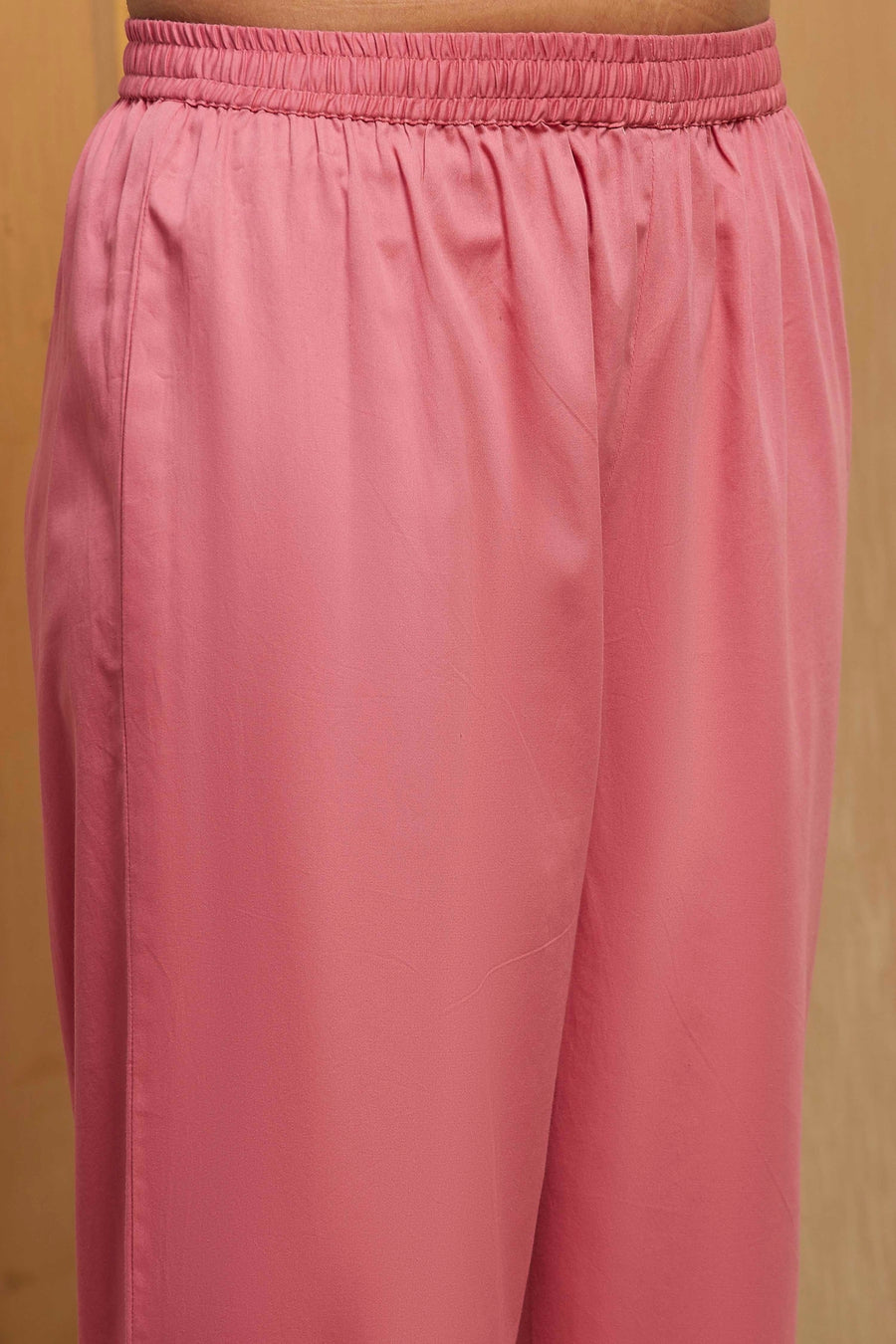 Pink Embroidered Anarkali Suit Set A34
