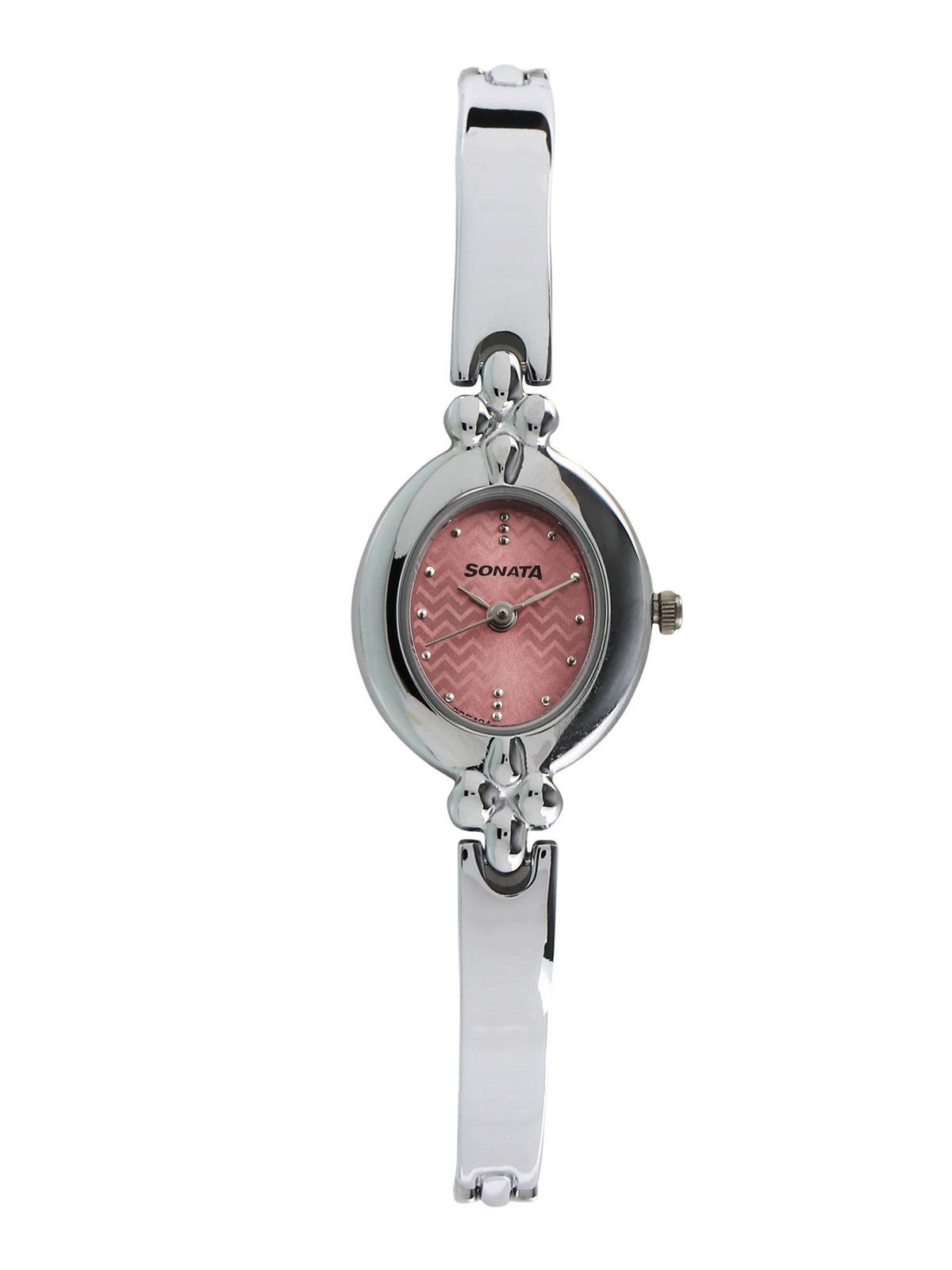 Pink Dial Metal Strap Watch - NL8093SM02 | W92 - view 1
