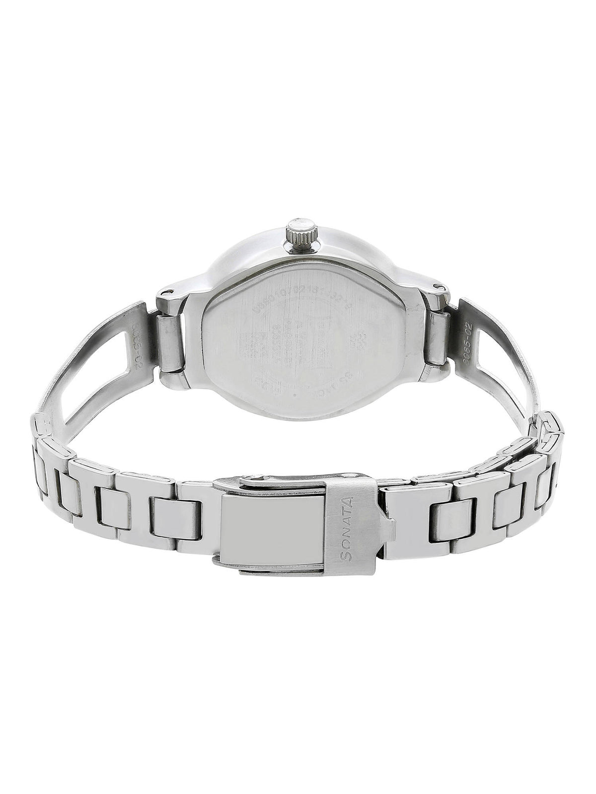 Pankh Silver Dial Stainless Steel Strap Watch - NM8085SM02 | W92 - view 5