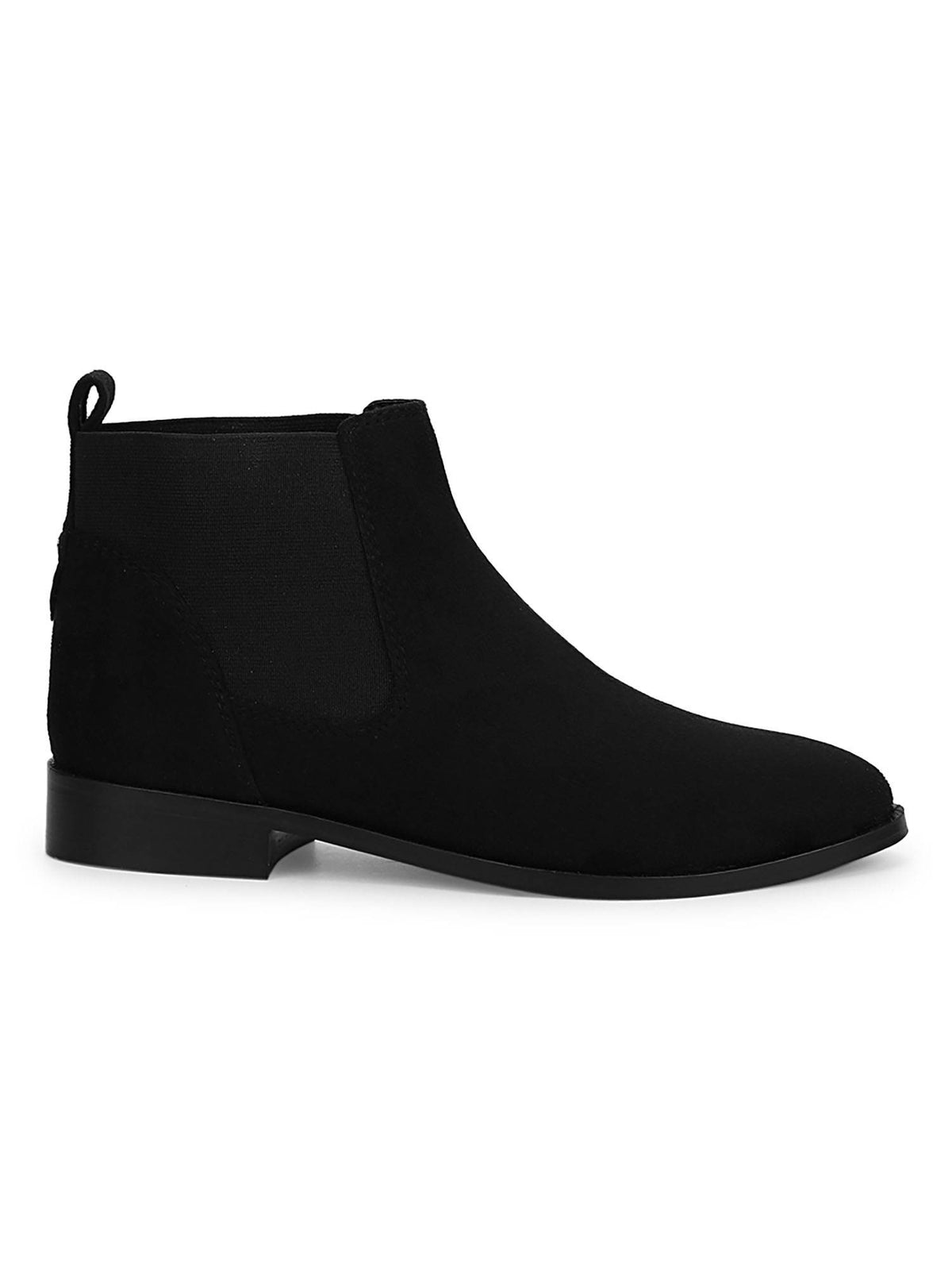 Black Solid Boots | BT61 - view 3