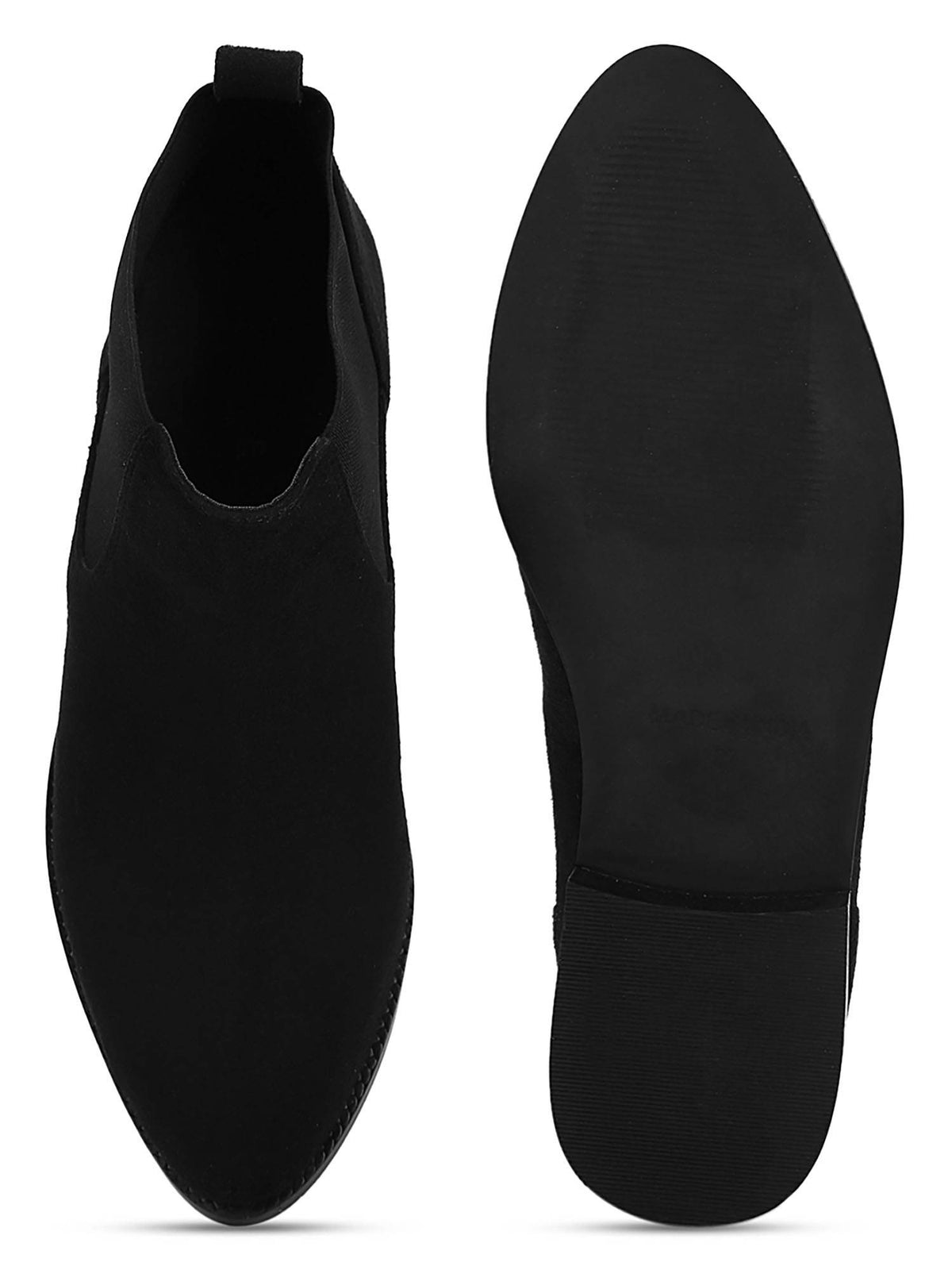 Black Solid Boots | BT61 - view 4