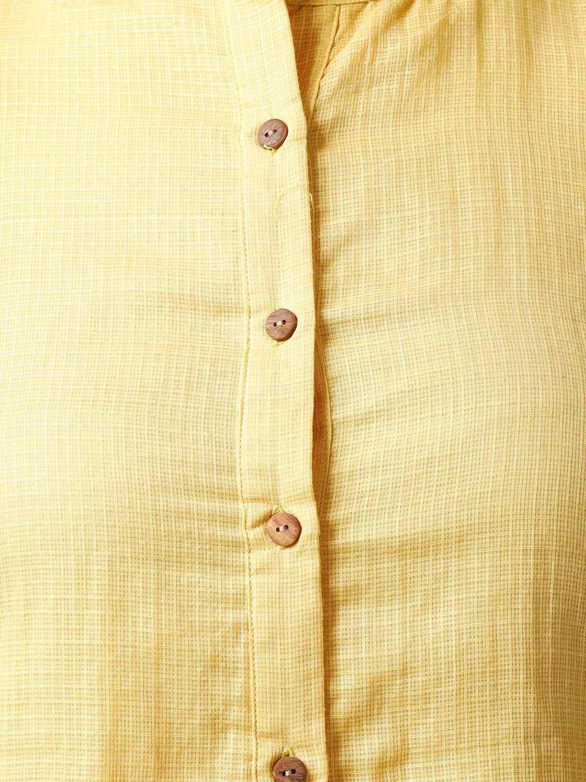 Yellow Mischeivious Kurta | U3S - view 8