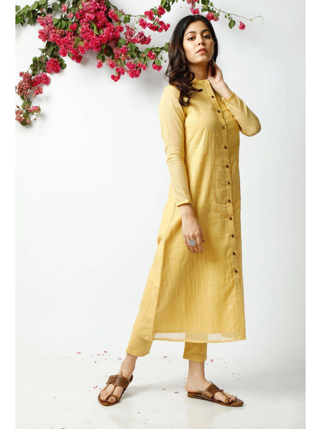 Yellow Mischeivious Kurta | KDG - view 5