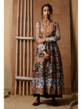 Multicolor Three Print Kalamkari Cotton Kurta | KDG - view 1