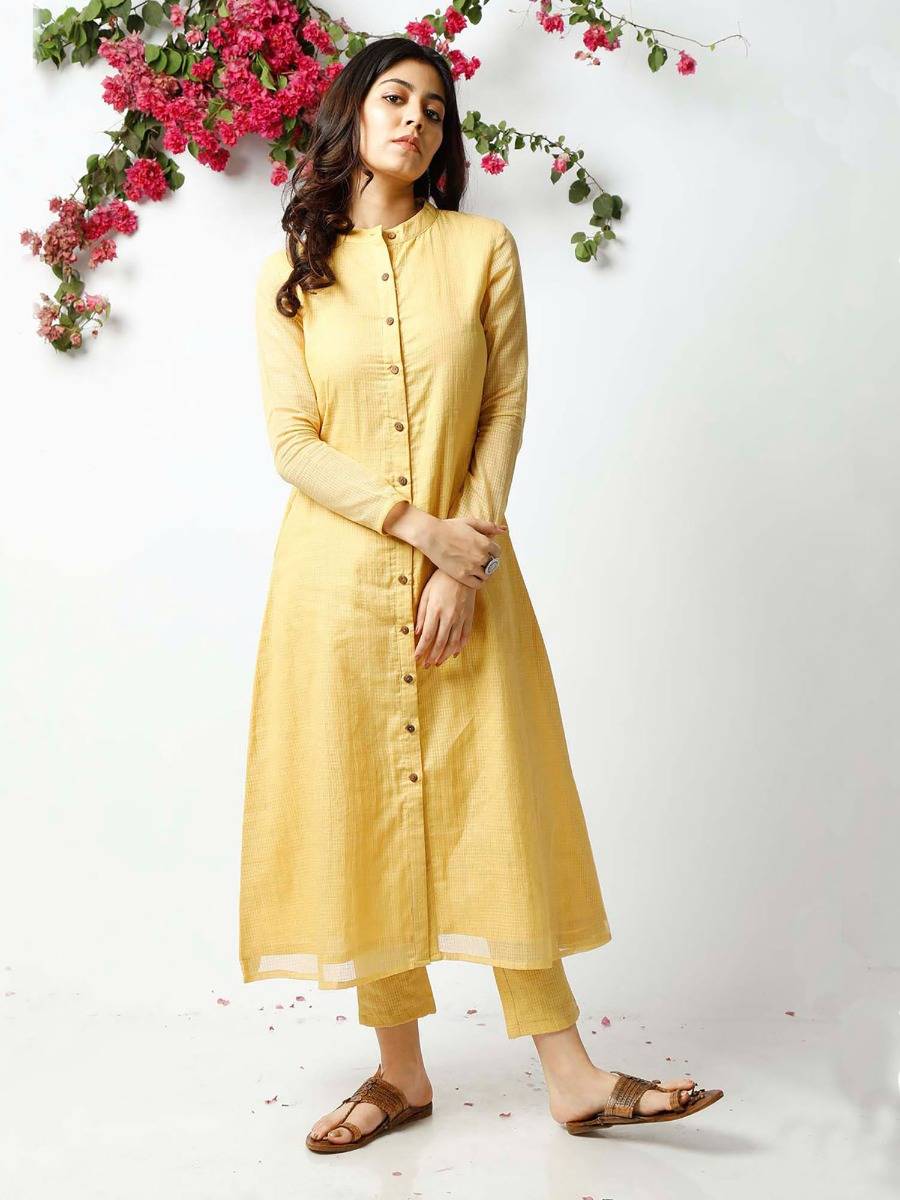 Yellow Mischeivious Kurta | FY93 - view 2