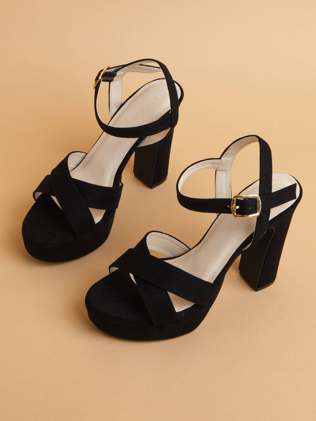 Veronic Beige Heels | H78 - view 6