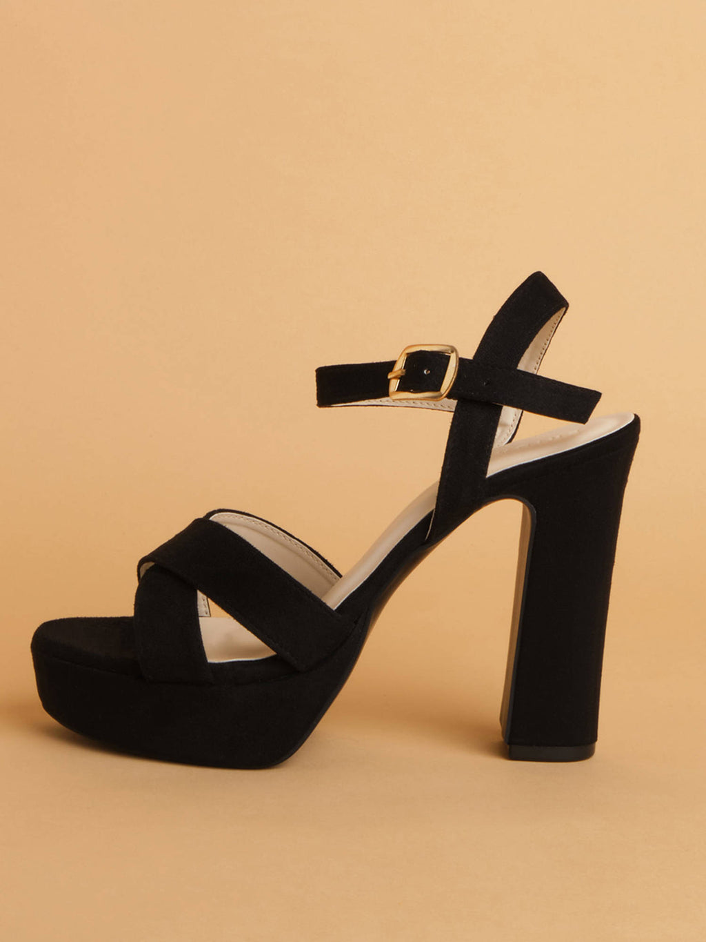 Veronic Beige Heels | H78 - view 7
