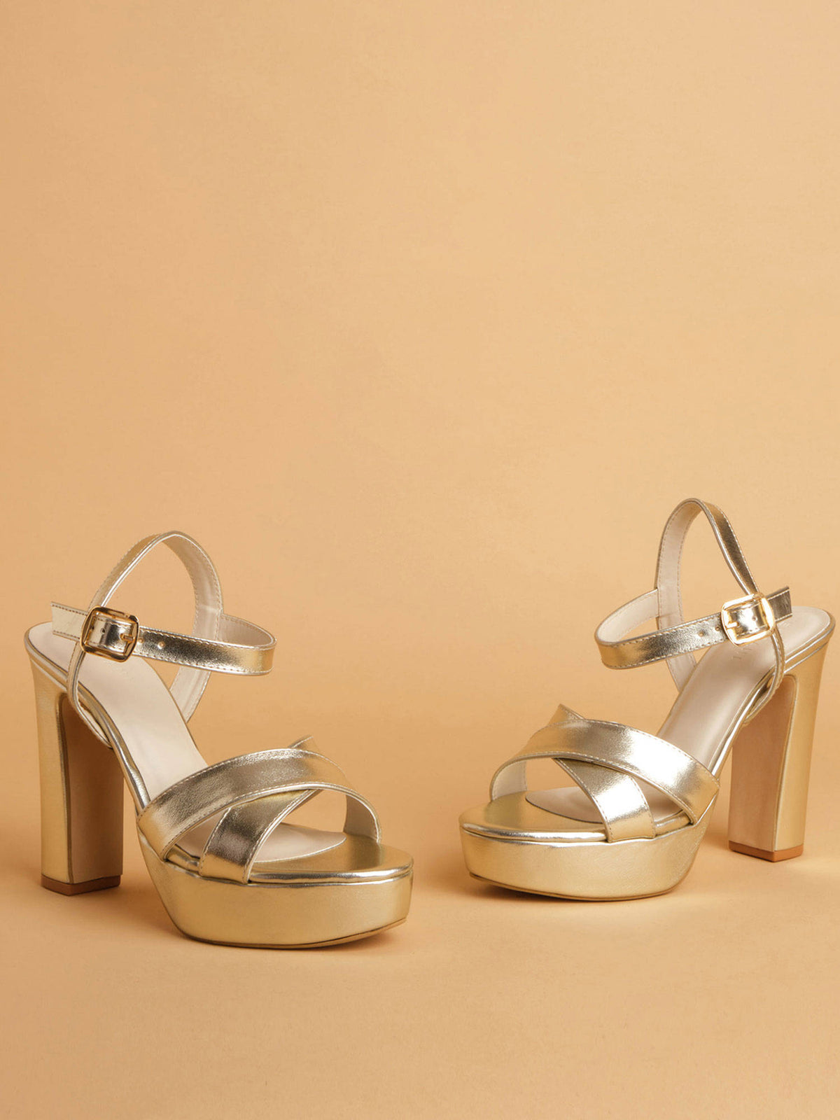 Veronic Beige Heels | H78 - view 12