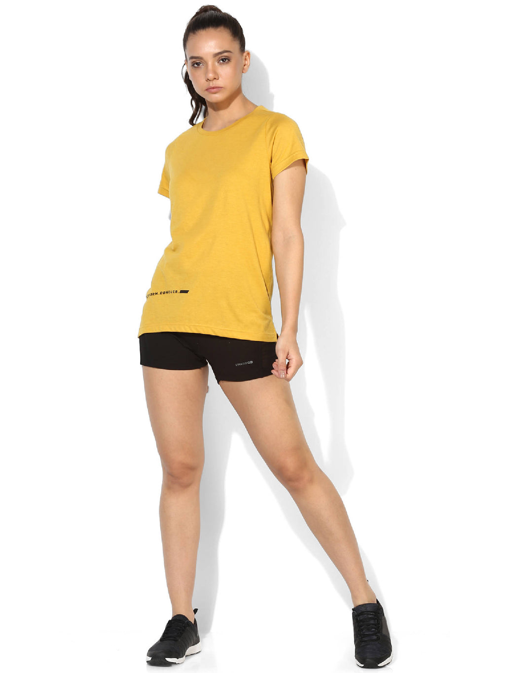 Women 3" Performance Mesh Shorts Black - view 5