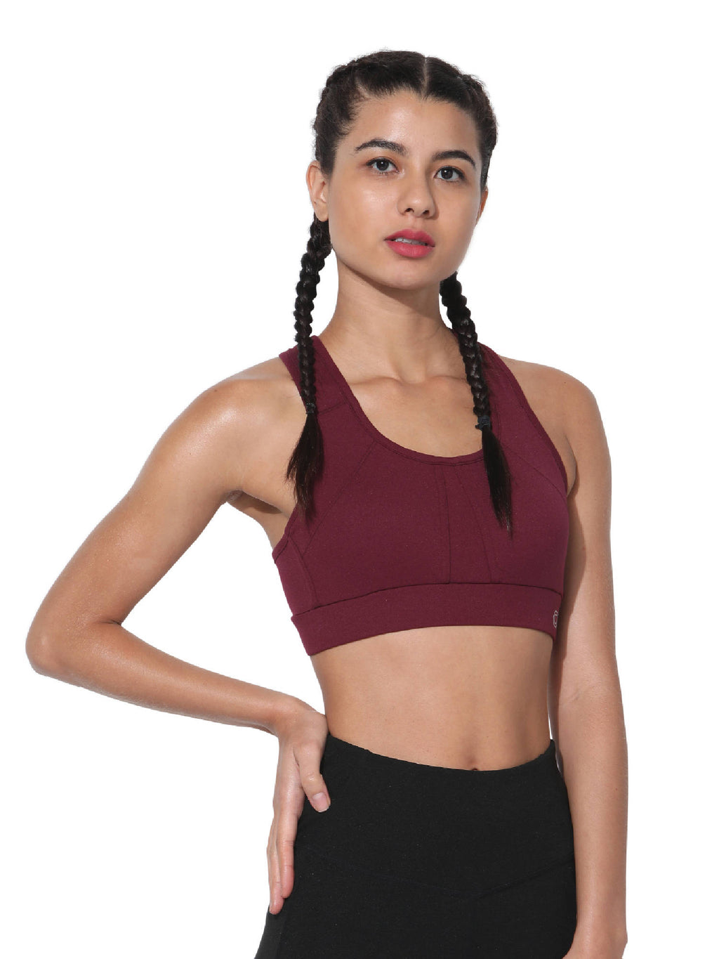 Women Flex Sports Bra - Purple | sb09 - view 1
