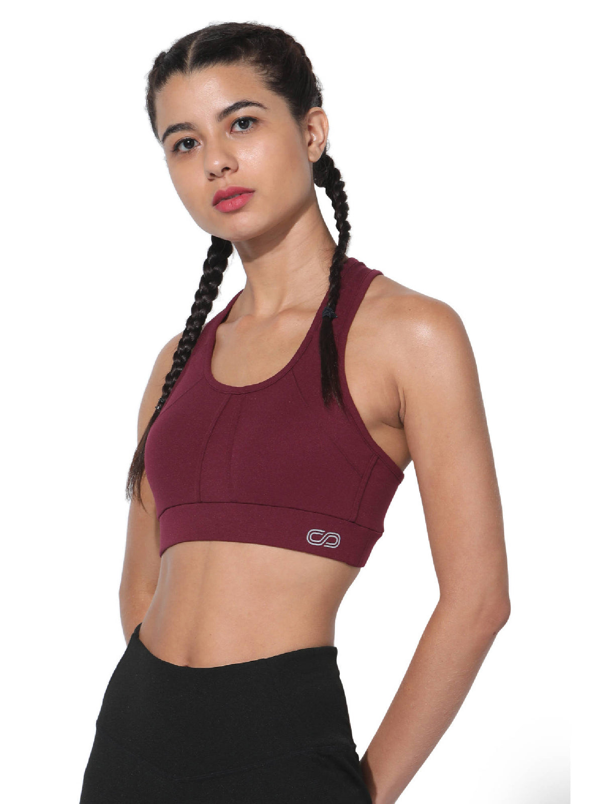 Women Flex Sports Bra - Purple | sb09 - view 2