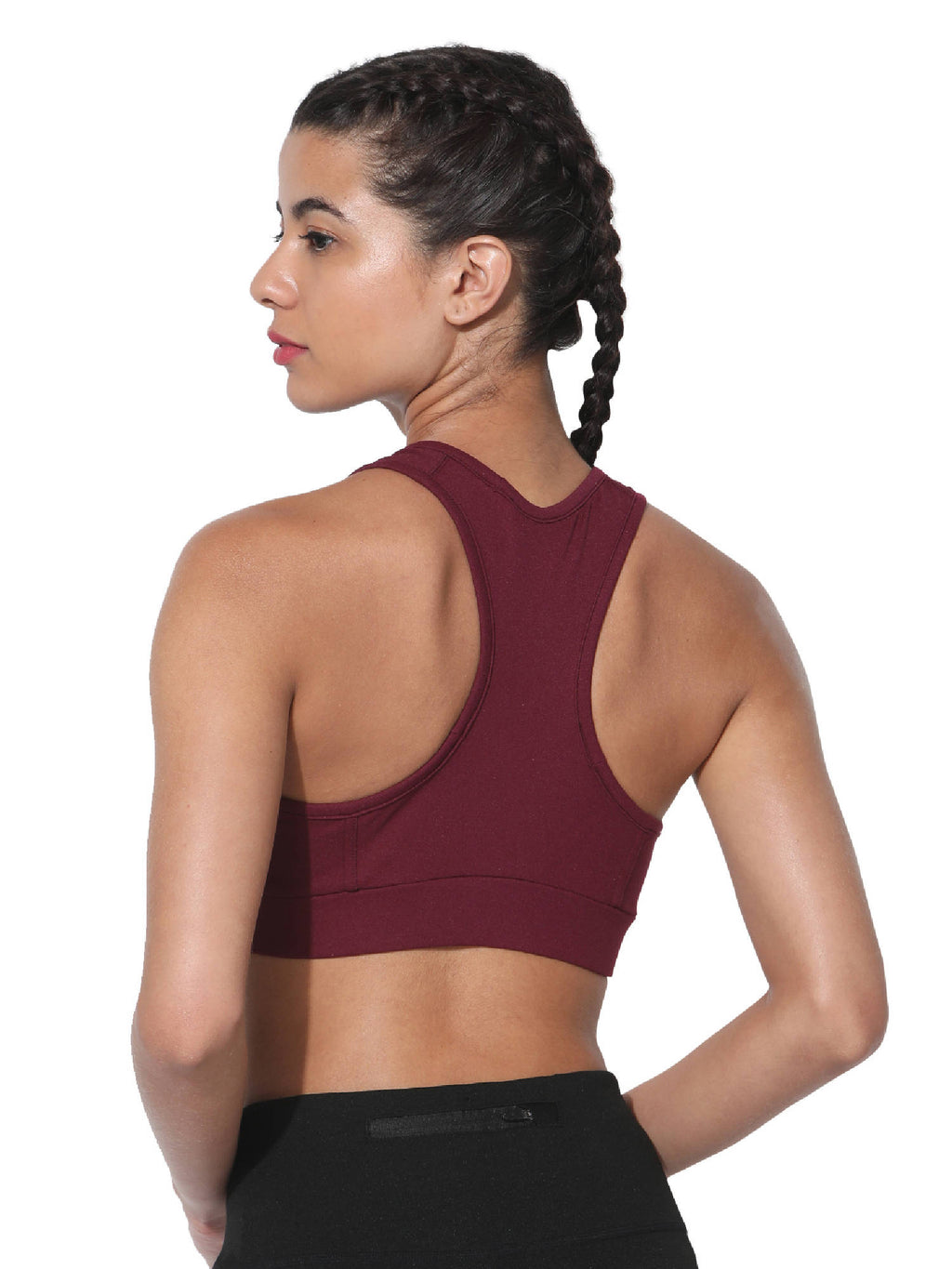 Women Flex Sports Bra - Purple | sb09 - view 4