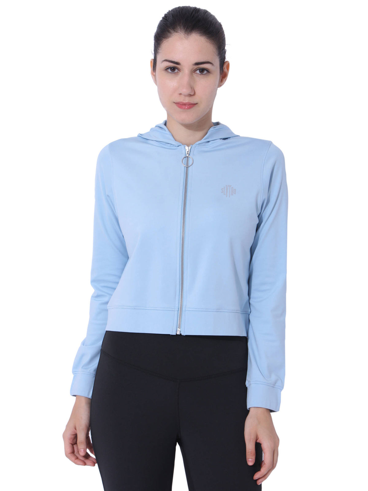 Women Crop Jacket - Blue | JK12 - view 1