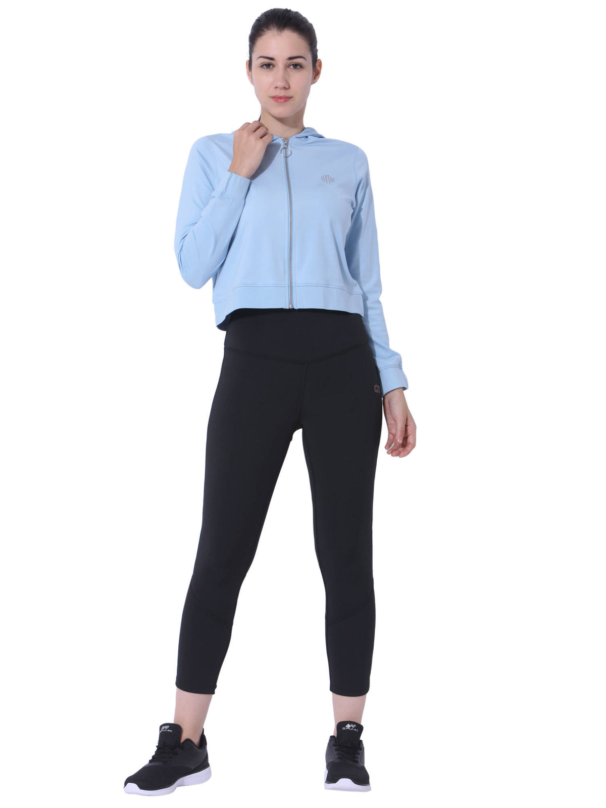 Women Crop Jacket - Blue | JK12 - view 5