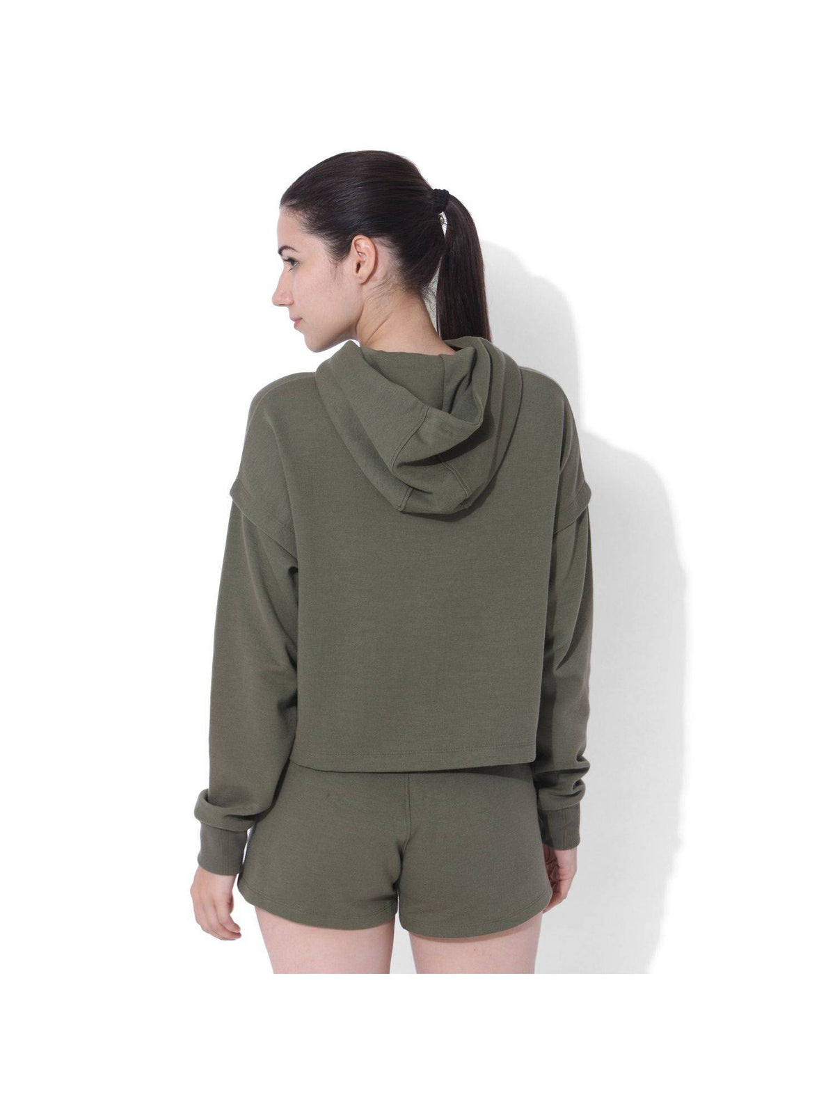 Women Balance Split Sleeve Hoodie - Black | HD56 - view 8