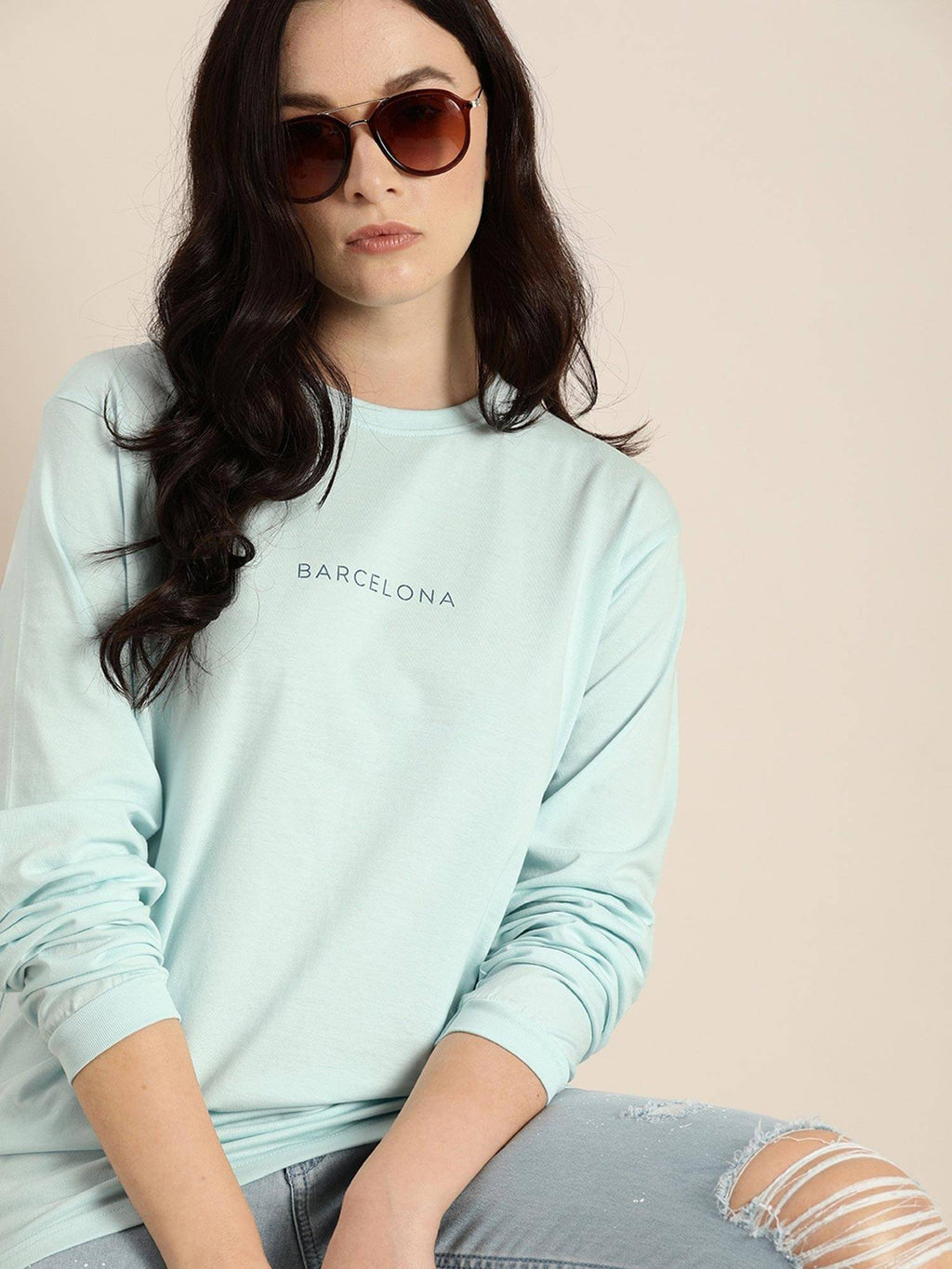 Blue Printed T-Shirt | TS56 - view 1