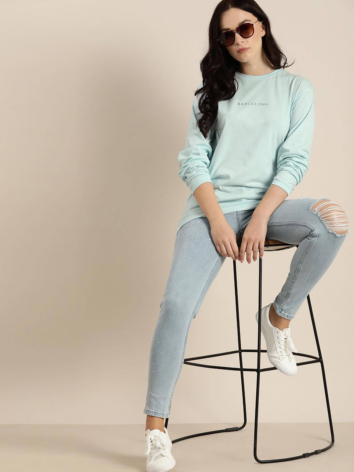 Blue Printed T-Shirt | TS56 - view 5